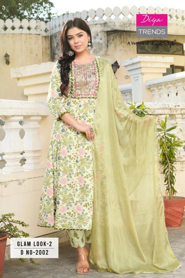 Elegant Cotton Anarkali Suit – Soft & Comfortable for Daily and Occasion Wear - Image 3