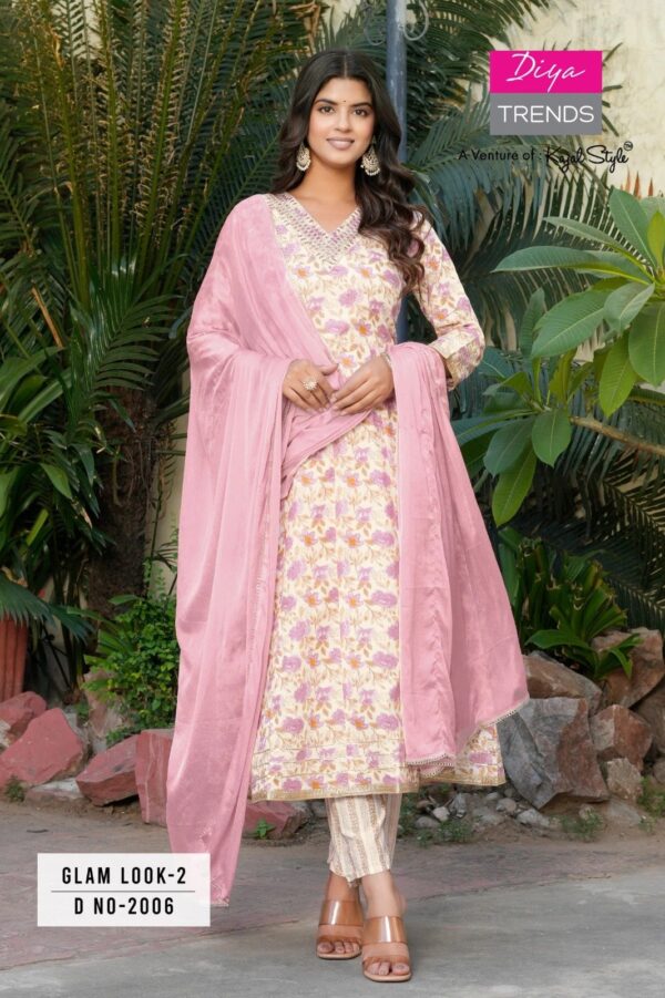 Elegant Cotton Anarkali Suit – Soft & Comfortable for Daily and Occasion Wear - Image 4